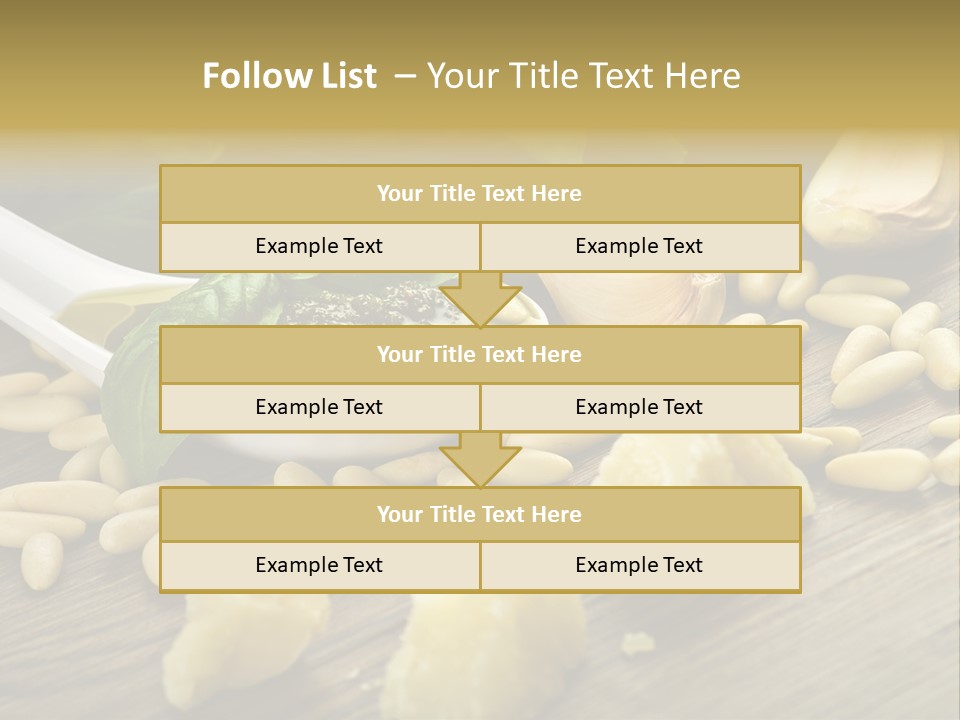 Background Meal Kitchen PowerPoint Template