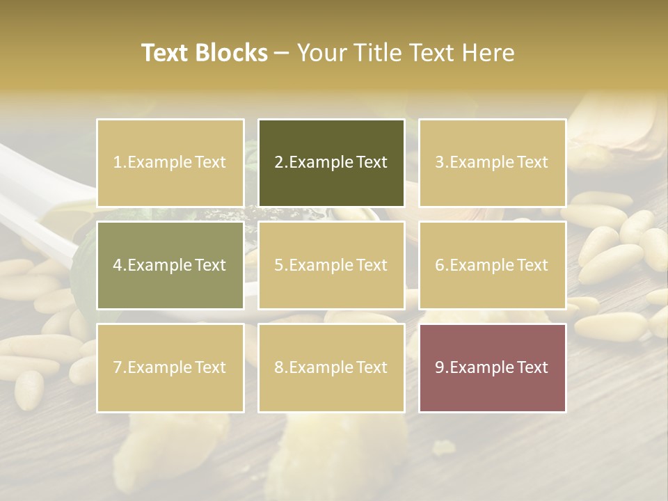 Background Meal Kitchen PowerPoint Template