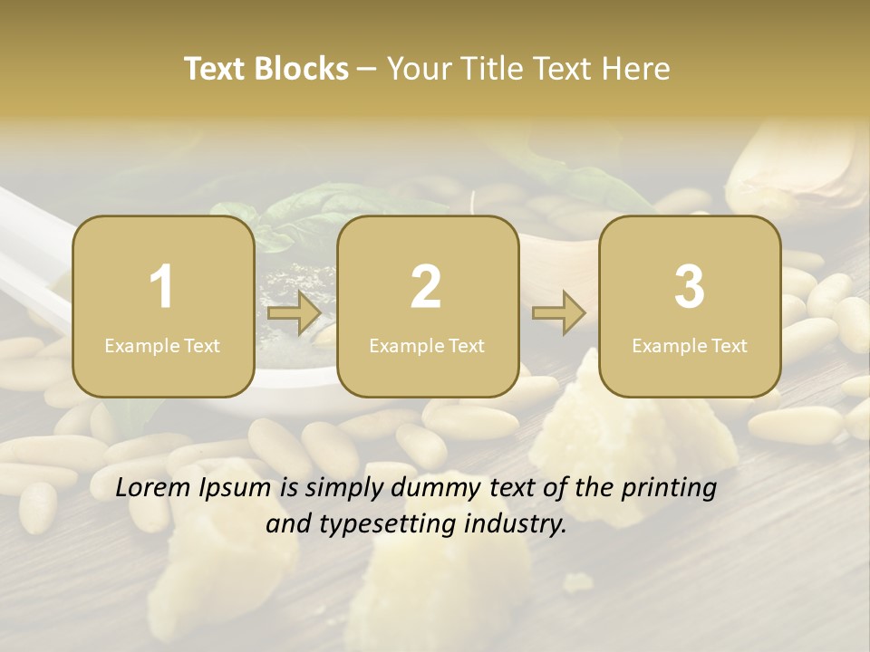 Background Meal Kitchen PowerPoint Template