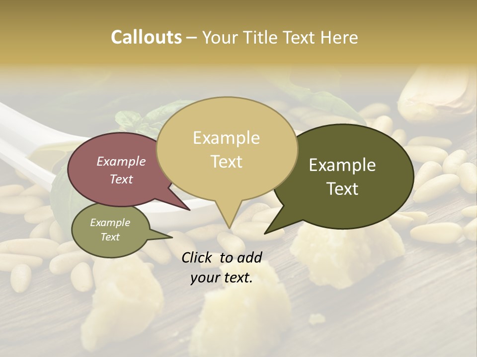 Background Meal Kitchen PowerPoint Template
