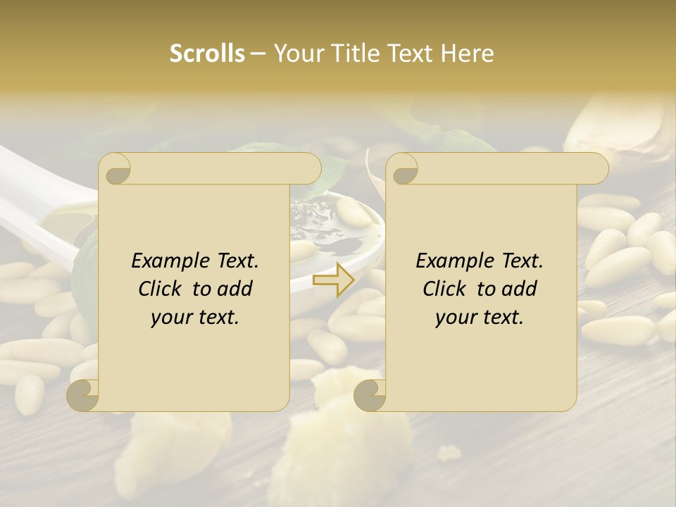 Background Meal Kitchen PowerPoint Template