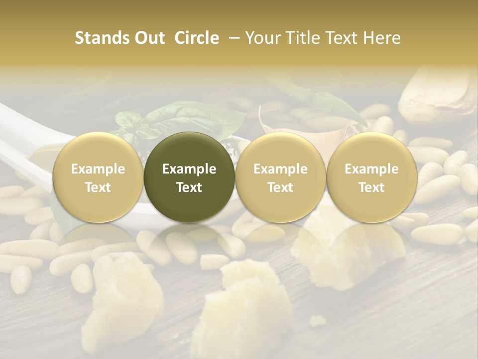 Background Meal Kitchen PowerPoint Template