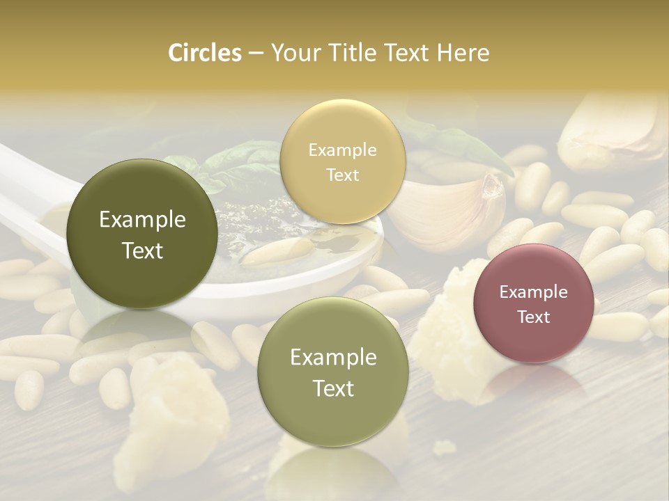 Background Meal Kitchen PowerPoint Template