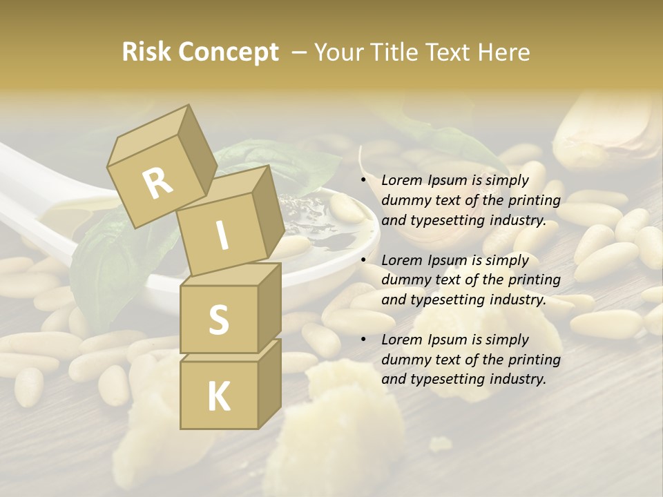 Background Meal Kitchen PowerPoint Template