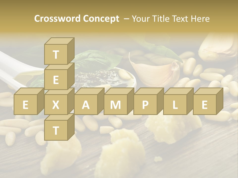 Background Meal Kitchen PowerPoint Template