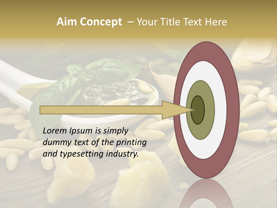 Background Meal Kitchen PowerPoint Template