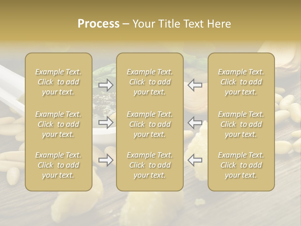 Background Meal Kitchen PowerPoint Template