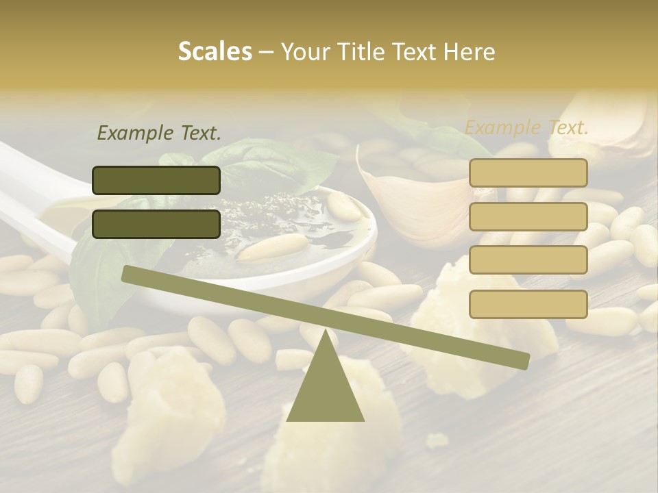 Background Meal Kitchen PowerPoint Template