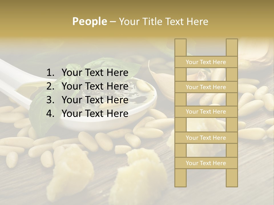 Background Meal Kitchen PowerPoint Template