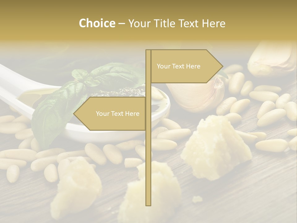 Background Meal Kitchen PowerPoint Template