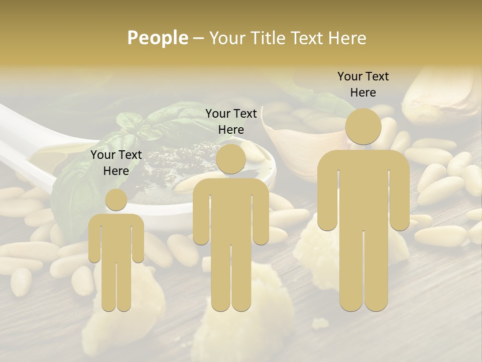 Background Meal Kitchen PowerPoint Template