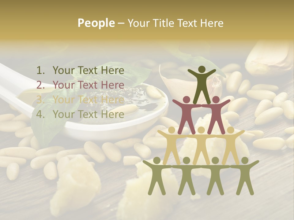 Background Meal Kitchen PowerPoint Template