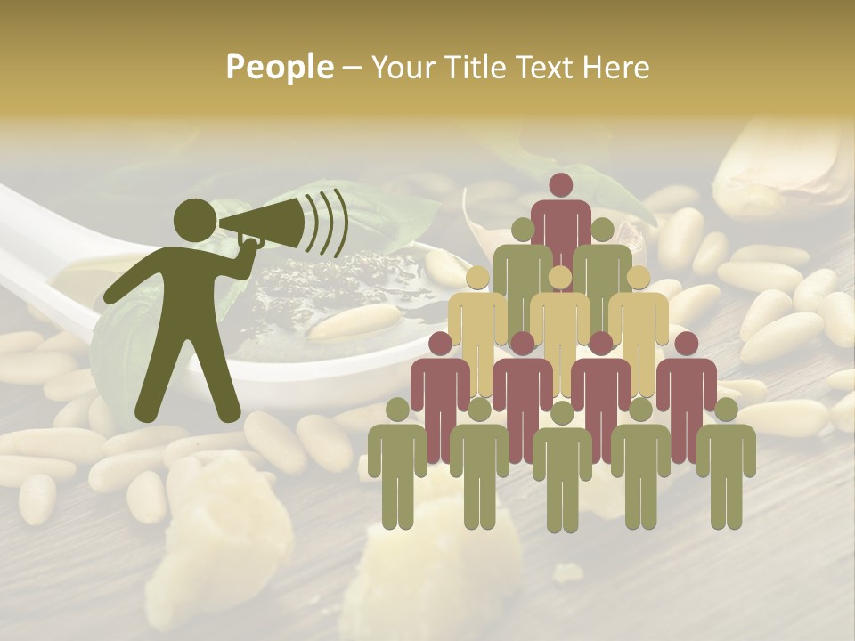 Background Meal Kitchen PowerPoint Template