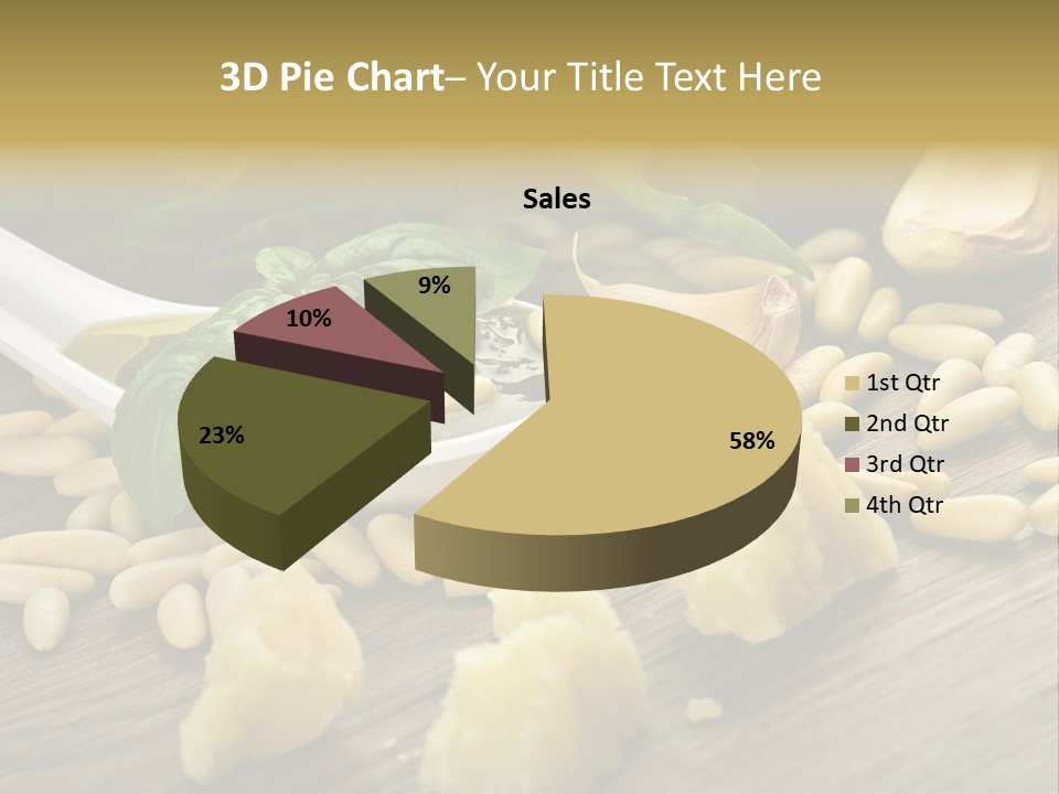 Background Meal Kitchen PowerPoint Template