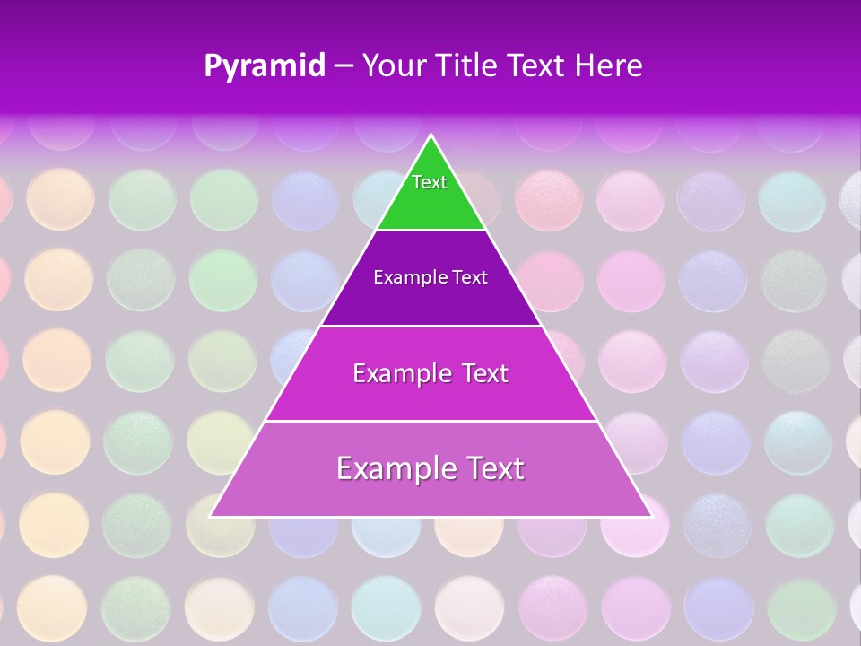 Multicolor Professional Eye Makeup PowerPoint Template