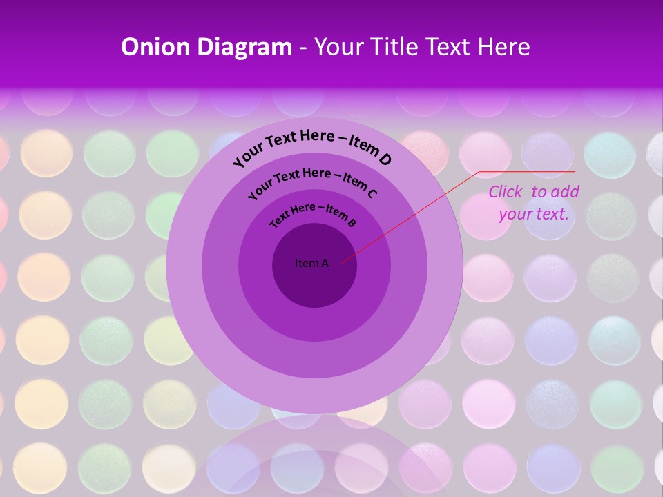 Multicolor Professional Eye Makeup PowerPoint Template