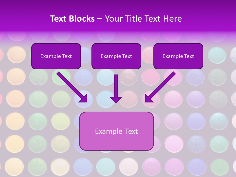 Multicolor Professional Eye Makeup PowerPoint Template