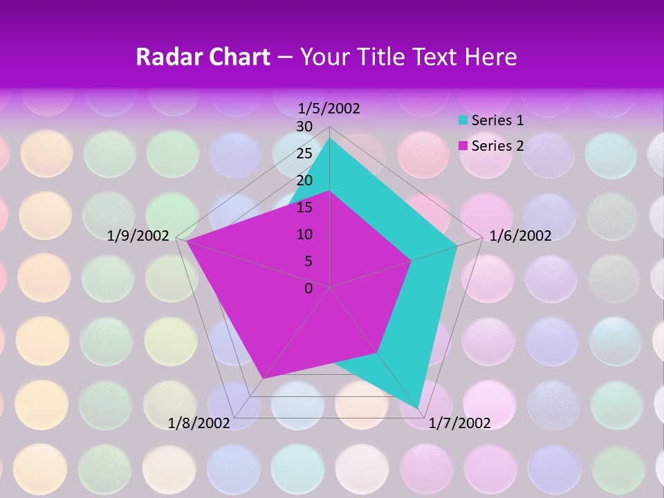 Multicolor Professional Eye Makeup PowerPoint Template