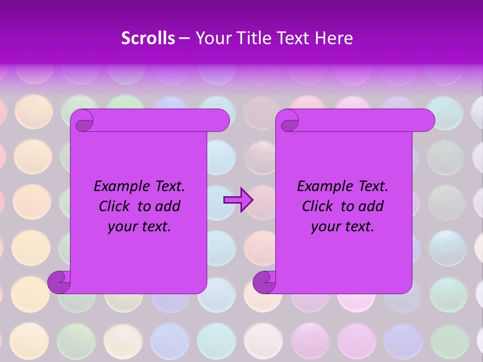 Multicolor Professional Eye Makeup PowerPoint Template