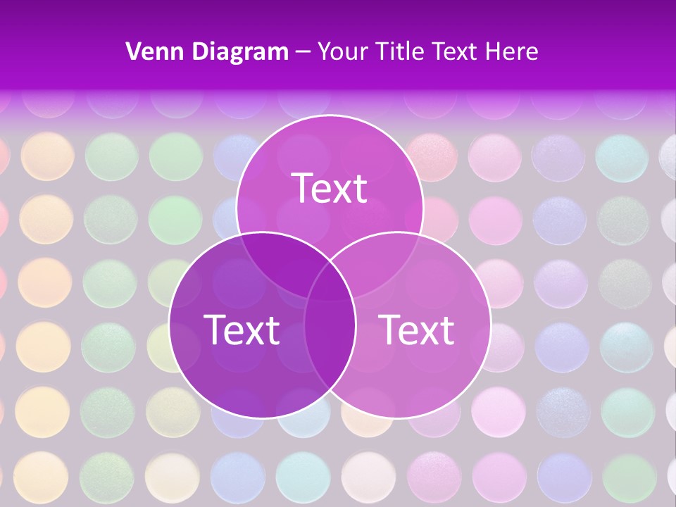 Multicolor Professional Eye Makeup PowerPoint Template