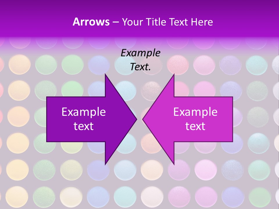 Multicolor Professional Eye Makeup PowerPoint Template