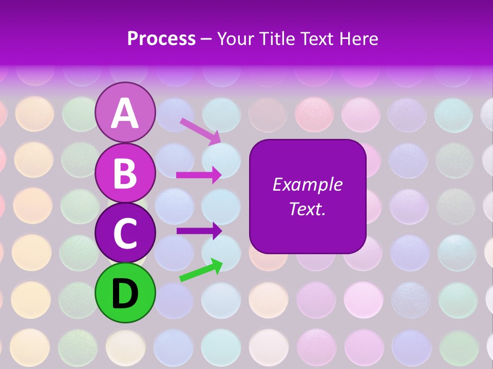 Multicolor Professional Eye Makeup PowerPoint Template