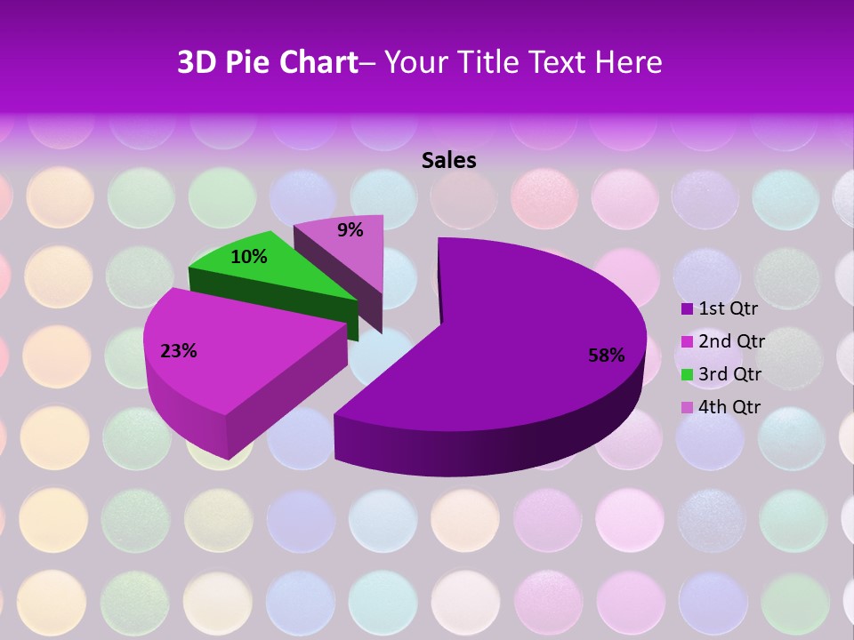 Multicolor Professional Eye Makeup PowerPoint Template