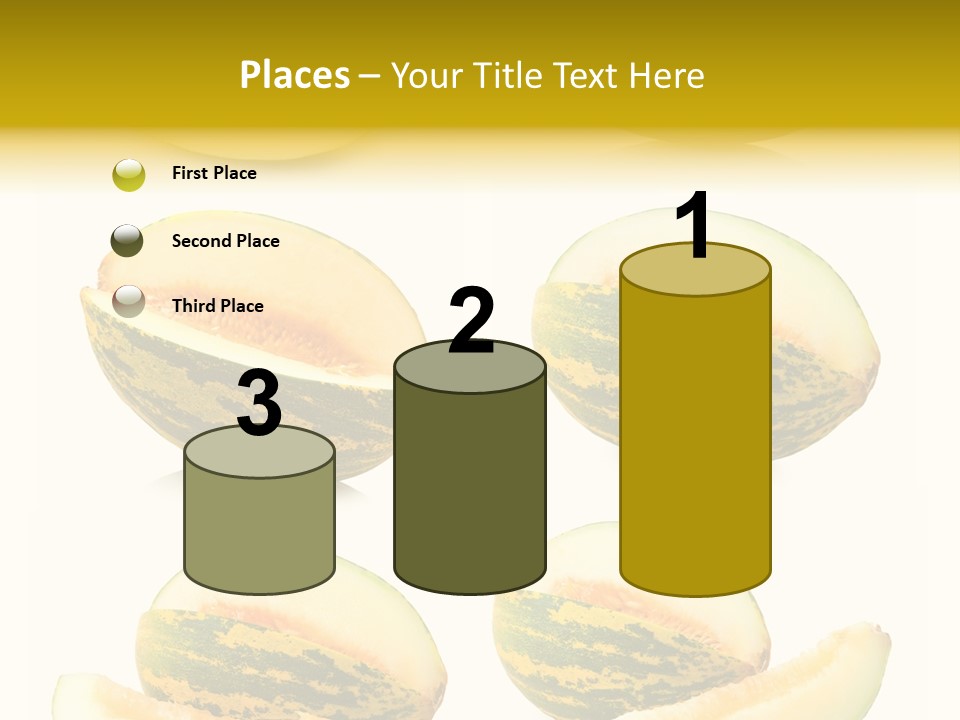 Yellow Slice Healthy Eating PowerPoint Template