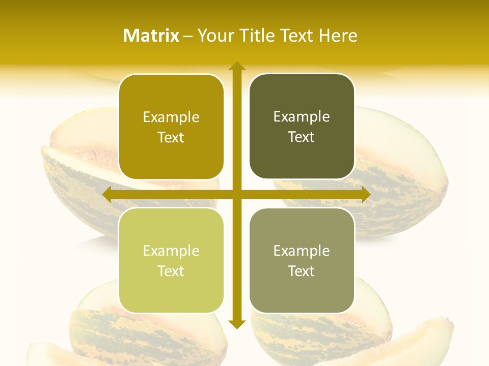 Yellow Slice Healthy Eating PowerPoint Template