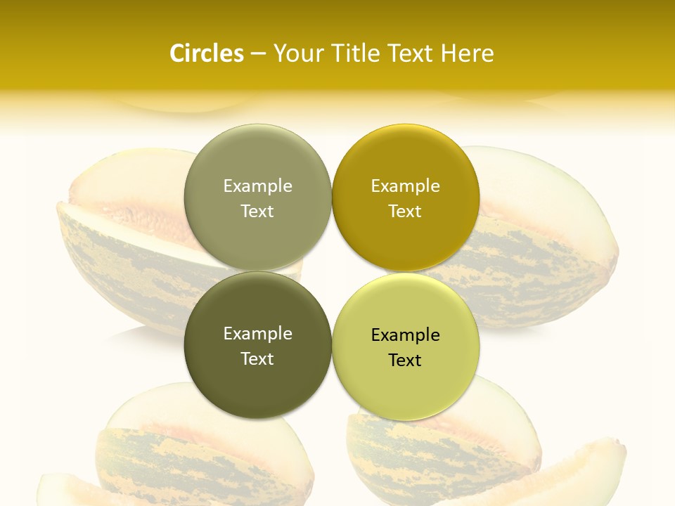 Yellow Slice Healthy Eating PowerPoint Template
