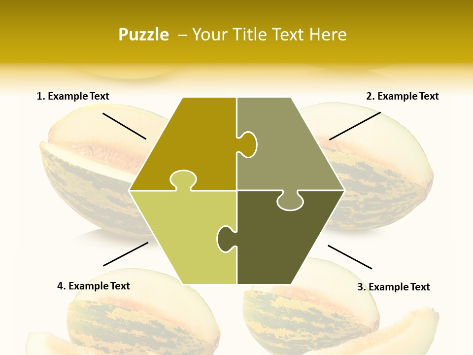 Yellow Slice Healthy Eating PowerPoint Template