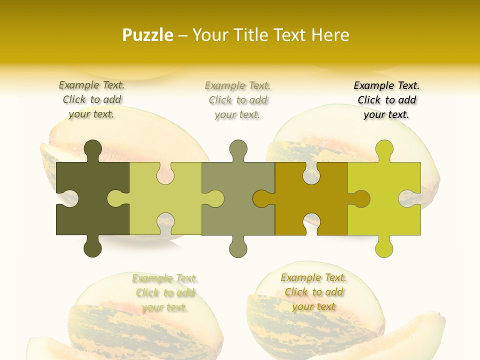 Yellow Slice Healthy Eating PowerPoint Template