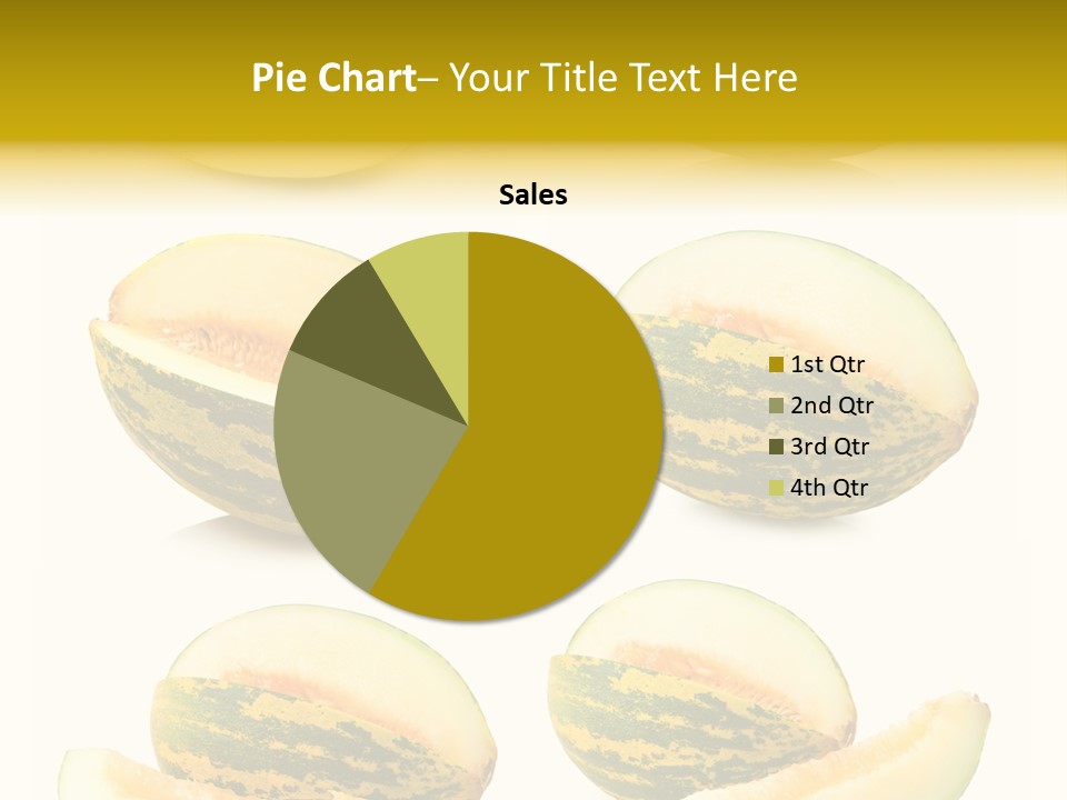 Yellow Slice Healthy Eating PowerPoint Template