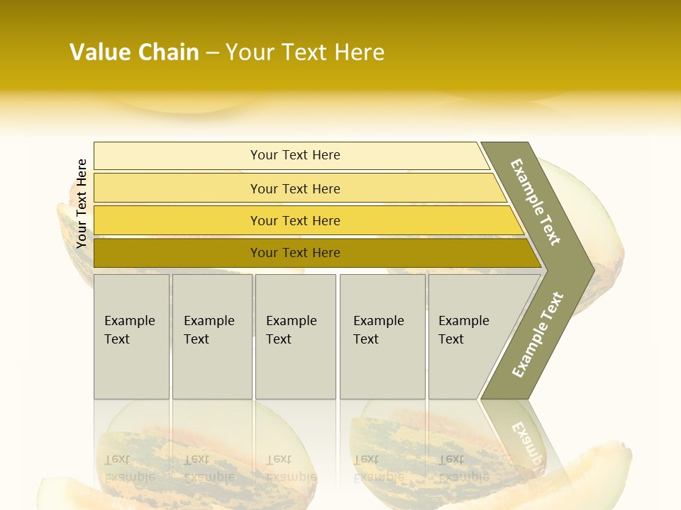Yellow Slice Healthy Eating PowerPoint Template