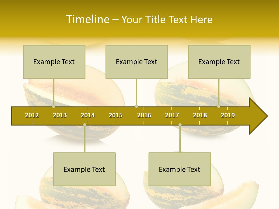 Yellow Slice Healthy Eating PowerPoint Template
