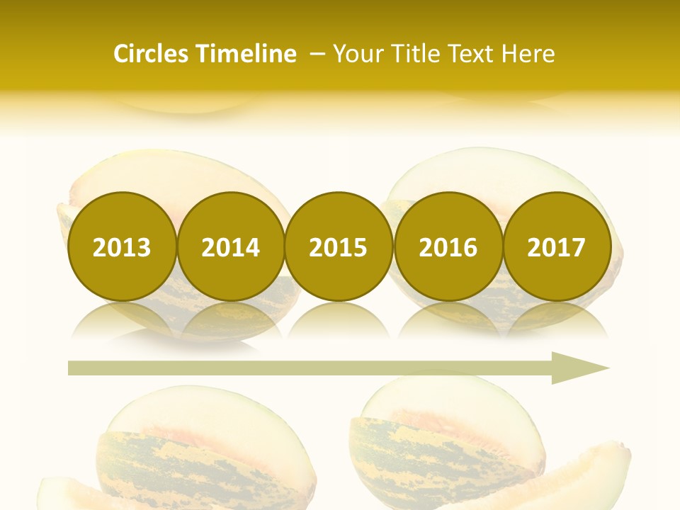 Yellow Slice Healthy Eating PowerPoint Template