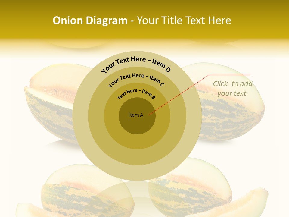 Yellow Slice Healthy Eating PowerPoint Template