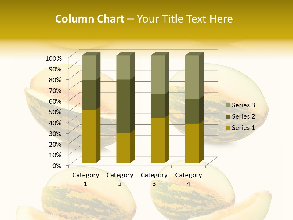 Yellow Slice Healthy Eating PowerPoint Template
