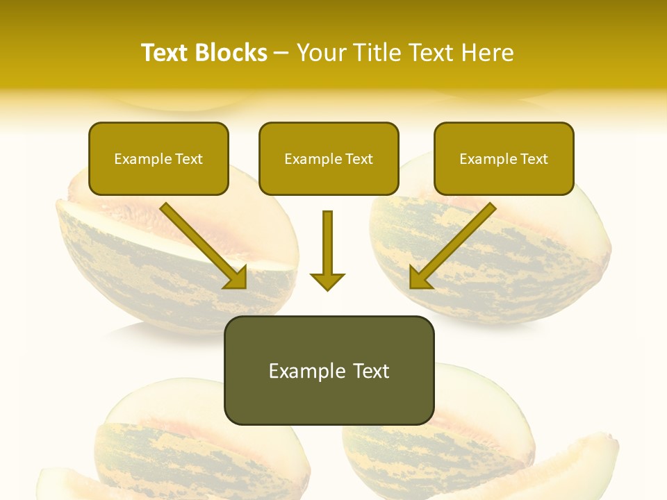 Yellow Slice Healthy Eating PowerPoint Template