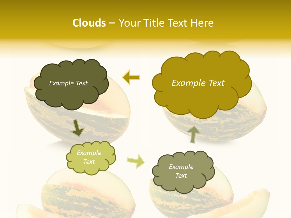 Yellow Slice Healthy Eating PowerPoint Template