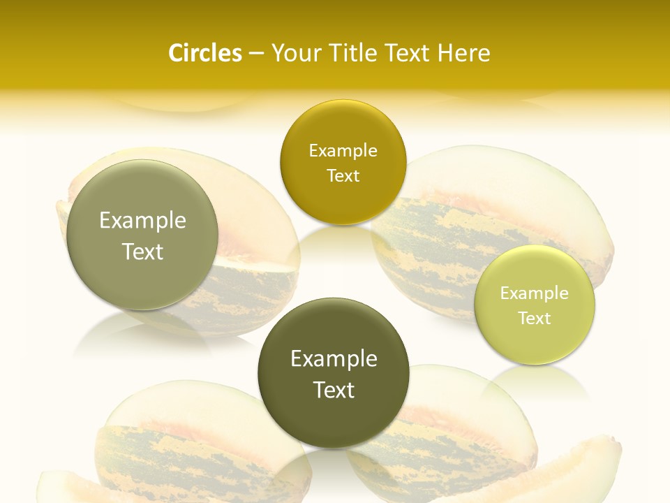 Yellow Slice Healthy Eating PowerPoint Template