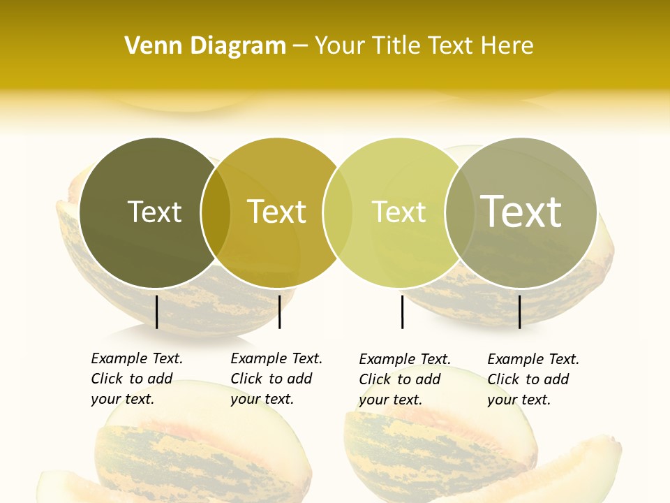 Yellow Slice Healthy Eating PowerPoint Template