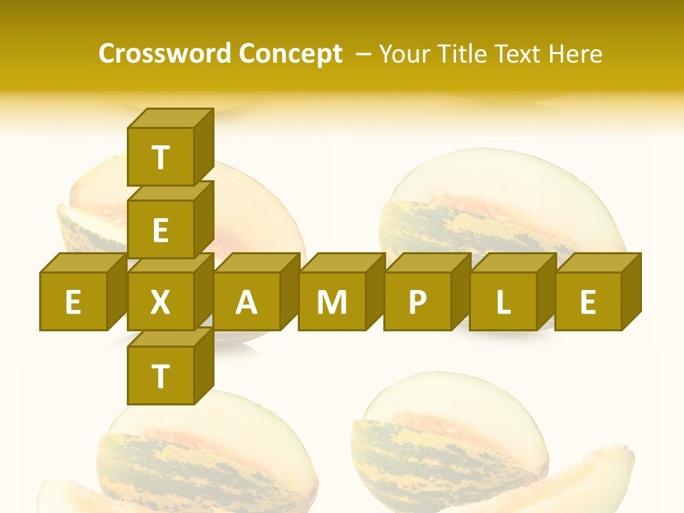 Yellow Slice Healthy Eating PowerPoint Template