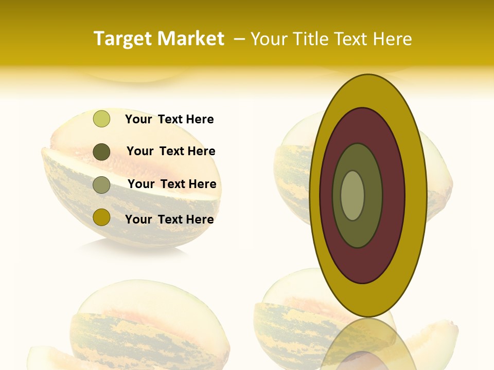 Yellow Slice Healthy Eating PowerPoint Template