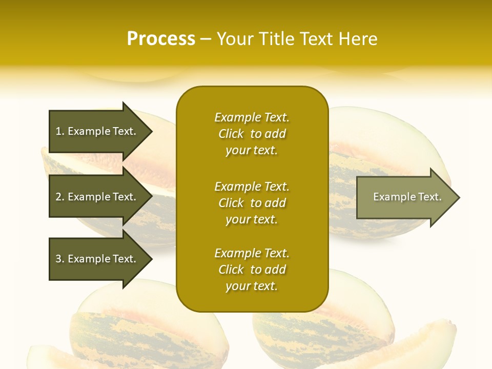 Yellow Slice Healthy Eating PowerPoint Template