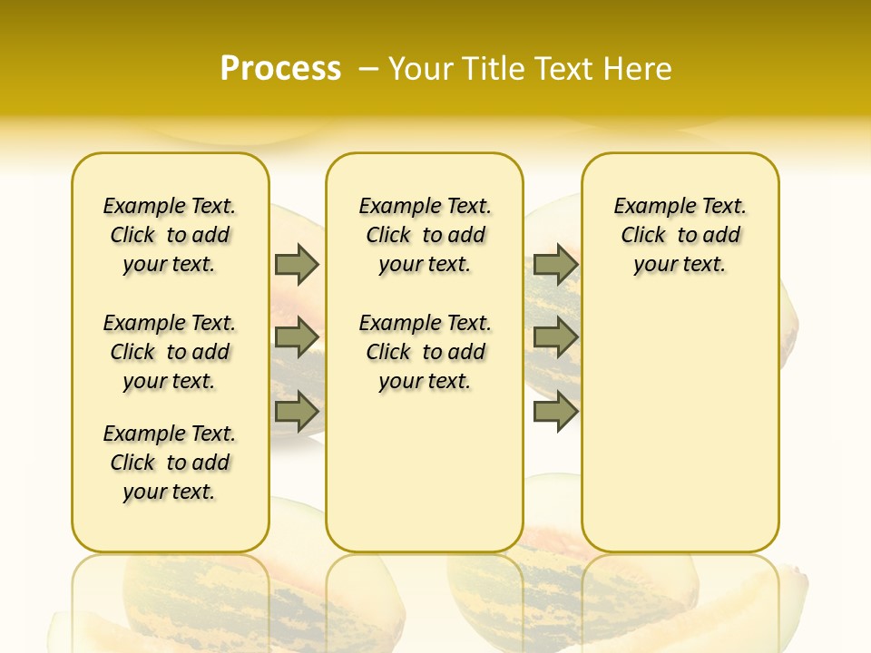 Yellow Slice Healthy Eating PowerPoint Template