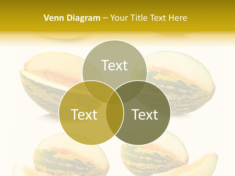 Yellow Slice Healthy Eating PowerPoint Template