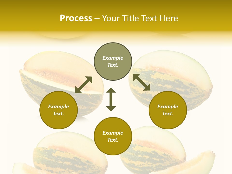Yellow Slice Healthy Eating PowerPoint Template