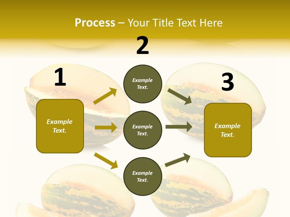 Yellow Slice Healthy Eating PowerPoint Template