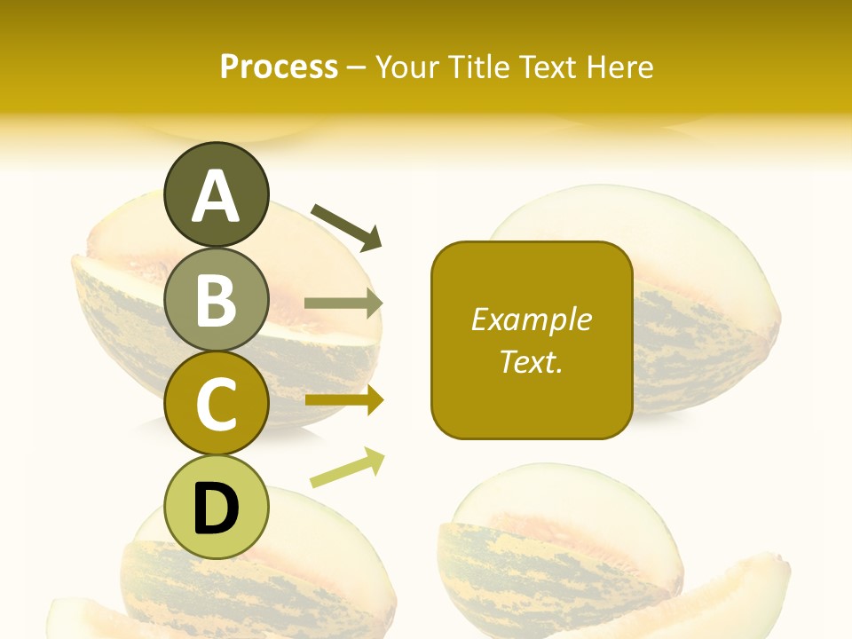 Yellow Slice Healthy Eating PowerPoint Template